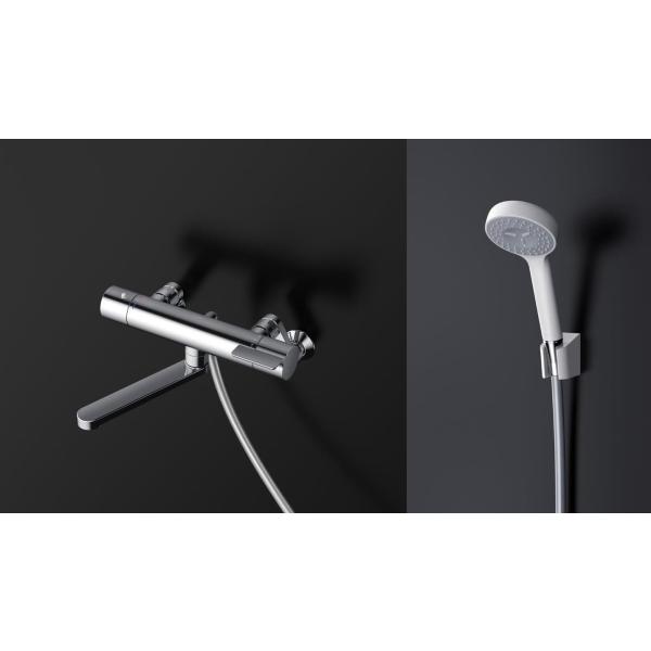 GGシリーズ　壁付サーモスタット混合水栓　コンフォートウェーブ TBV03401Z1  :