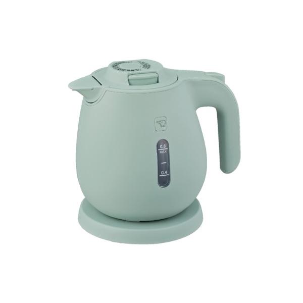 【ZOJIRUSHI】電気ケトル　CK-JA08-GM(グレーズグリーン) CK-JA08 GM
