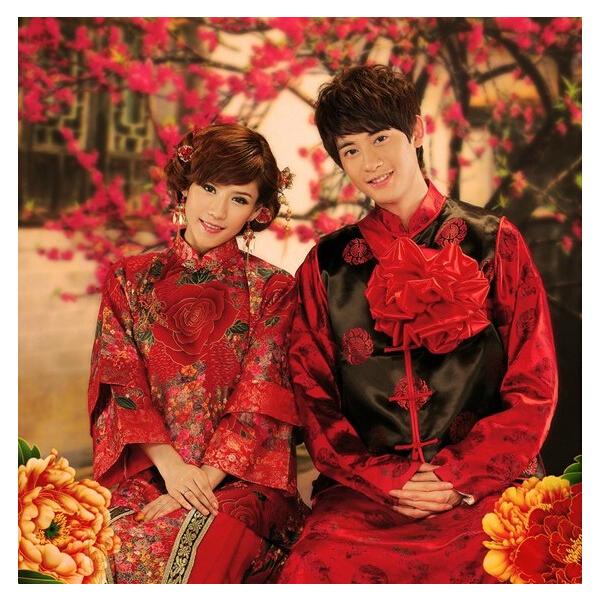 2枚送料無料中国風ウェディングドレス チャイナ風古代宮廷風唐装 漢服 コスプレ衣装中華服 舞台衣装 写真撮影結婚式レディース上下セット 振袖ペアルック Buyee 日本代购平台 产品购物网站大全 Buyee一站式代购 Bot Online