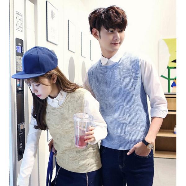 2枚送料無料無地 春夏秋 カップルニットベスト カットソー ペアルックニットブルオーバー メンズレディースウェアトップス 男女兼用ニットセーター 5色 Buyee Servicio De Proxy Japones Buyee Compra En Japon