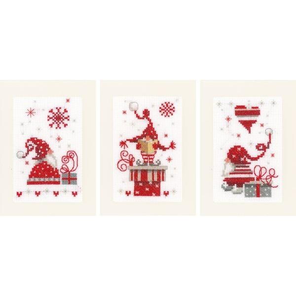 ベルバコ クロスステッチ 刺繍キット クリスマスカード クリスマス ベルギー 輸入ししゅうキット Danish Embroidery 通販 Yahoo ショッピング