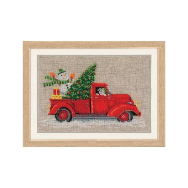 �x���o�R �N���X�X�e�b�` �h�J�L�b�g �yCHRISTMAS TRUCK�z �x���M�[ �A�������イ�L�b�g