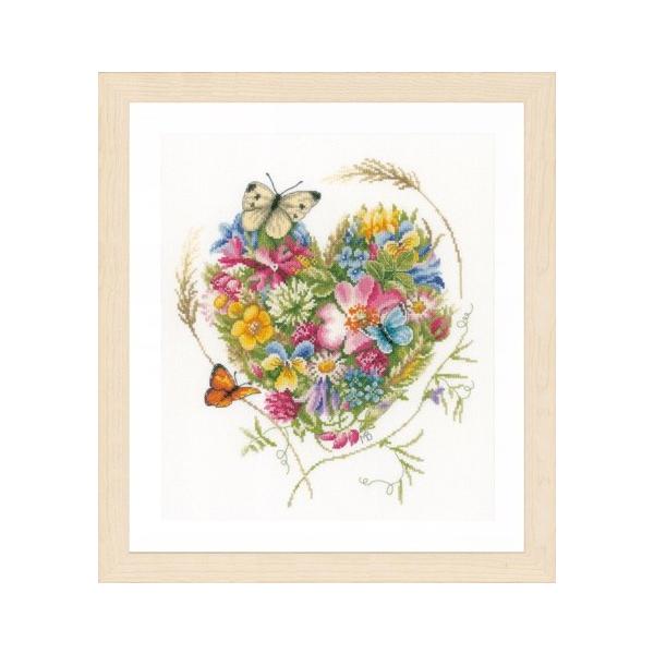 クロスステッチ 刺繍キット A Heart Of Flowers Lanarteシリーズ 花 輸入ししゅうキット Buyee Buyee Jasa Perwakilan Pembelian Barang Online Di Jepang