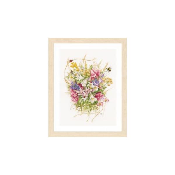 クロスステッチ 完成品 花瓶の花 ラナーテ クロスステッチ 完成品 花瓶の花 ラナーテ 【公式通販】