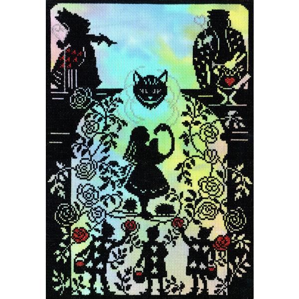 Bothy Threads�N���X�X�e�b�` �h�J�L�b�g �yPainting The Roses Red �z ���b �C�M���X �A�������イ�L�b�g