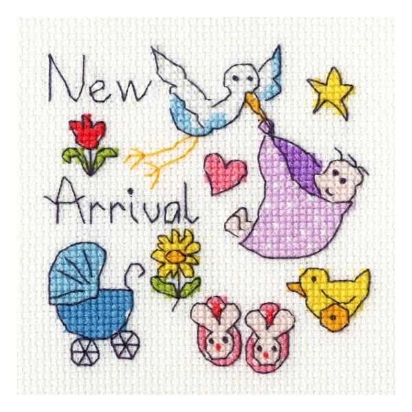 Bothy ThreadsNXXeb` hJLbg yGreeting Card@New Baby z  CMX