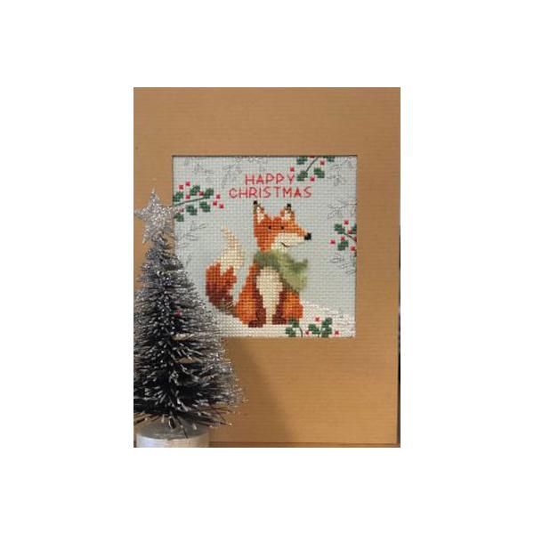 Bothy ThreadsNXXeb` hJLbg yGreeting Card   Xmas Foxz  CMX