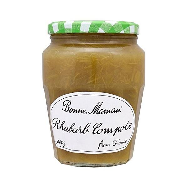 ボンヌママンルバーブのコンポートの600グラム X 2 代引き不可 Bonne Maman Of Compote 600g Rhubarb Pack