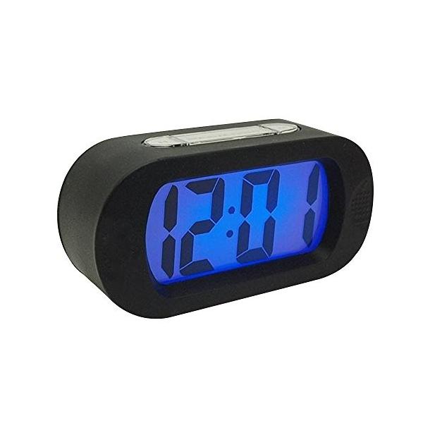 卓出 Yougheny アラーム デジタル 置き時計 Led 目覚まし時計 衝撃吸収 おしゃれ スヌーズ シリコン キャンディ色 多機能