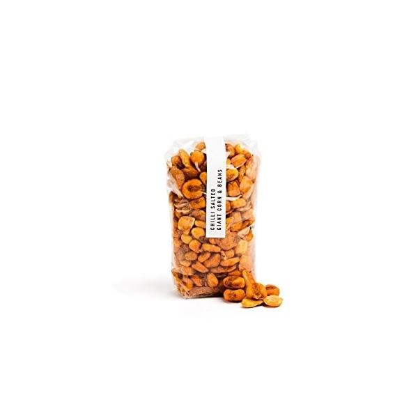 Daylesford Chilli Salted Giant Corn u0026 Beans 150G (Pack of 6 