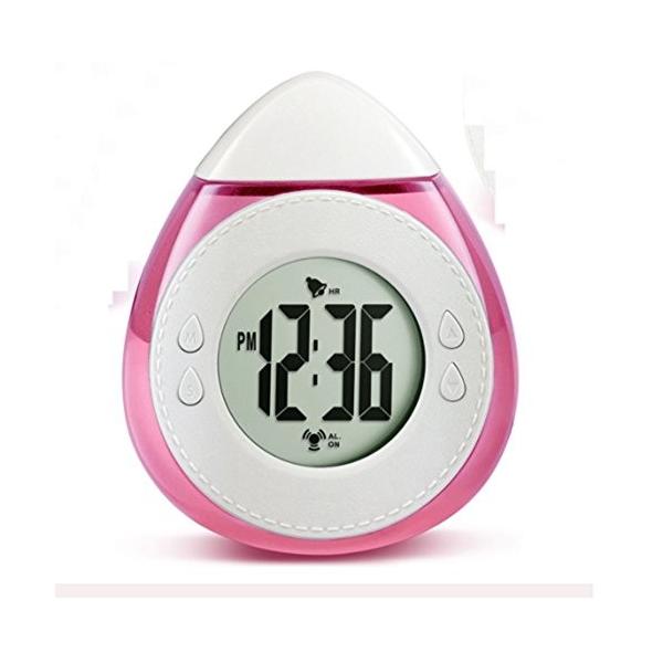 Somnus258 乾電池不要 店内限界値引き中 セルフラッピング無料 ウォーターエコクロック クロック 卓上 時計 小型 置時計 おしゃれ ミニ アラーム 防水 デジタル かわいい