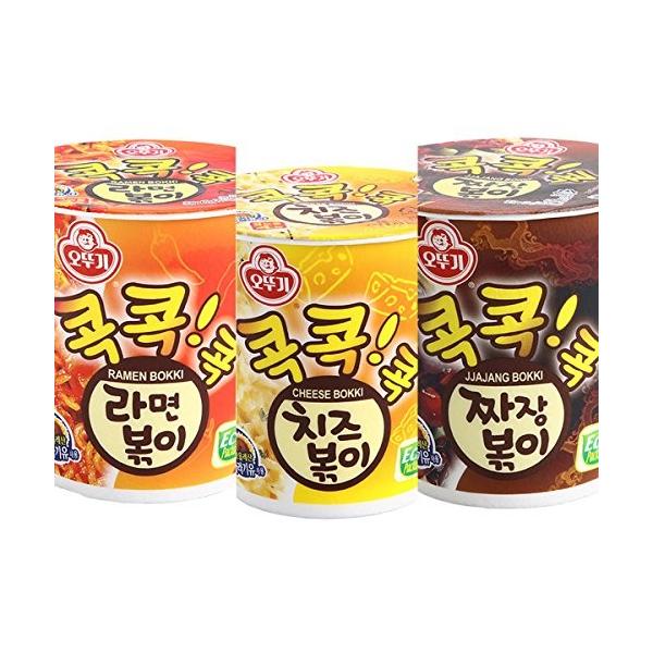 オットギ Ottugi チェダーチーズラーメンポッキ ジャージャーラーメンポッキ ラーメンポッキ カップラーメン 韓国食品 激安通販販売 3個セット 韓国ラーメン