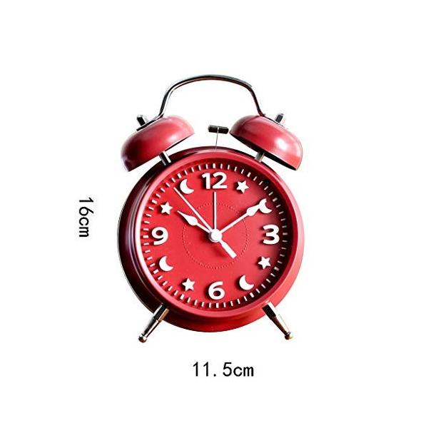 目覚まし時計ベッドサイド スエーク ミニマリスト レイジー スーパー ア アラーム ラウド テーブル学生用夜間ライト 全商品オープニング価格 クロッククリエイティブ