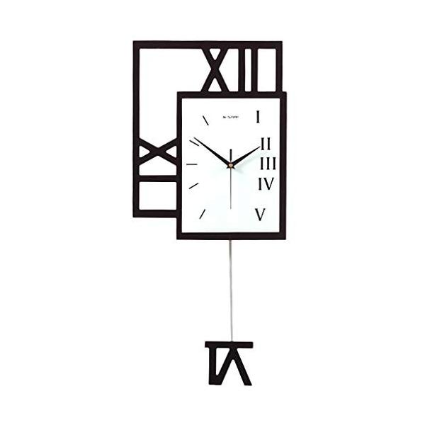 壁時計インチミュート時計クォーツ時計振り子いいえ刻々と続く壁の装飾ローマ数字目覚まし時計 サイズ さいず L 割引 L