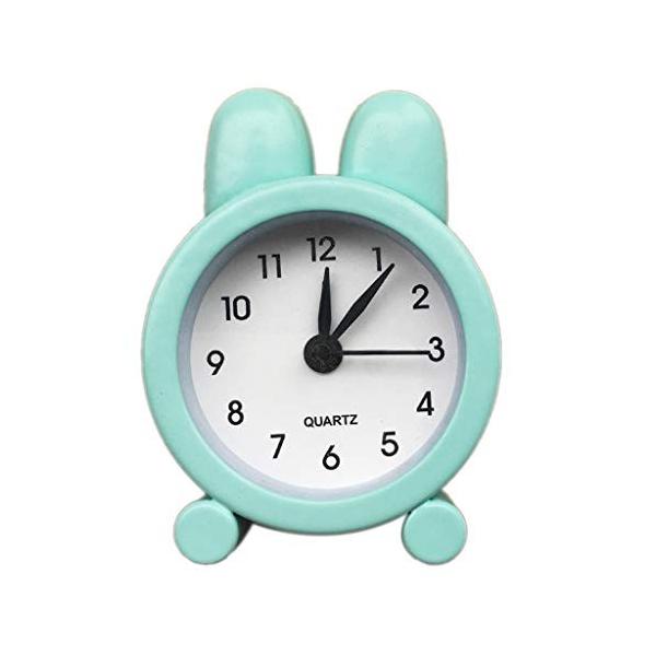 Heaven 時計 置き時計 5色 シンプル ミニ 目覚まし時計 自然音 室 部屋 本体サイズ 5