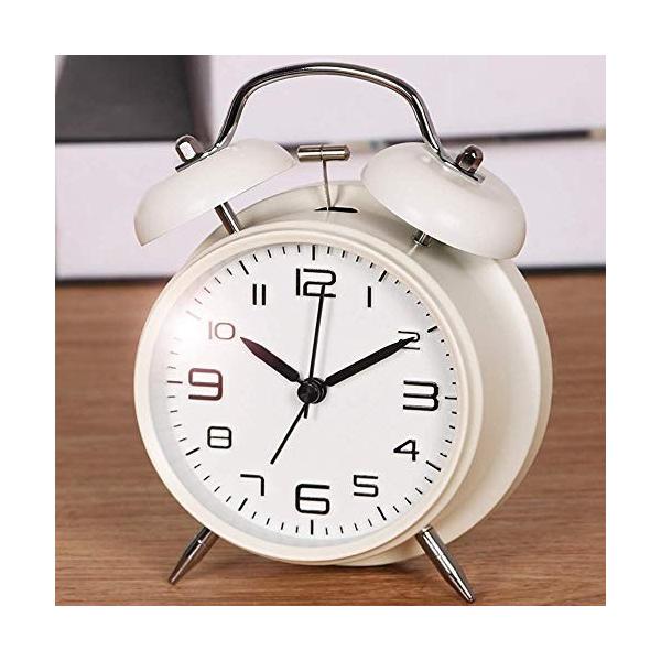 Sxrl 目覚まし時計学生の目覚まし時計 夜間照明付きクォーツ目覚まし時計ミニ目覚まし時計