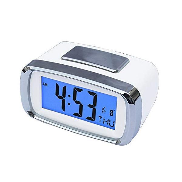 Amleso 時計 生徒クロック 目覚まし時計 ベッドサイド 使いやすい 高齢者に最適 子供 クロック 爆買い送料無料 読みやすい