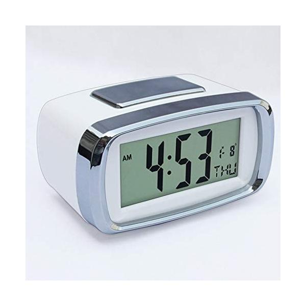 Amleso 時計 生徒クロック 目覚まし時計 ベッドサイド 使いやすい 高齢者に最適 子供 クロック 爆買い送料無料 読みやすい
