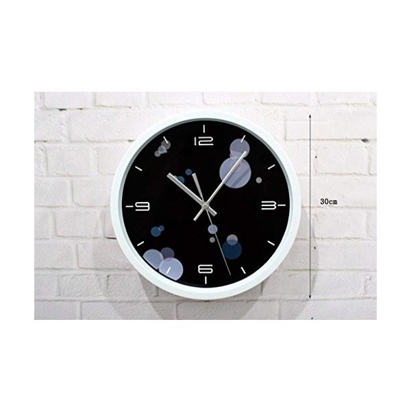 シンプルモードクリエイティブウォールクロックウォールクロッククロッククロック目覚まし時計クォーツテーブル30ミュート