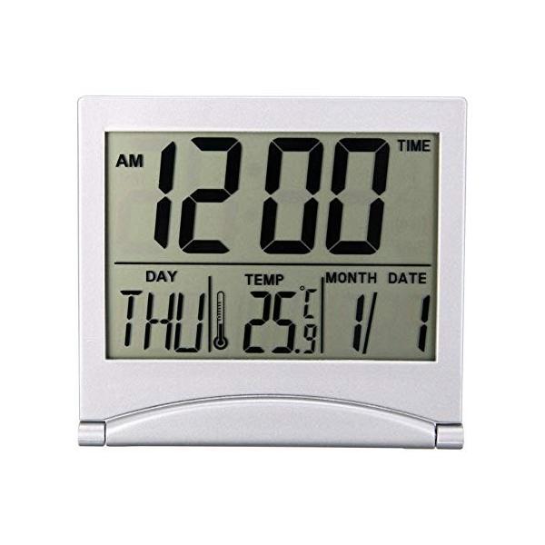デジタル目覚まし時計 折りたたみ温度ectronicミニトラベルクロック Yiruculture Color A Pindo Com Py