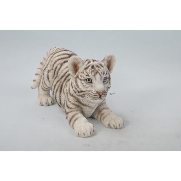 庭 置物 動物 ホワイトタイガー 伏せ お座り ガーデンオーナメント かわいい ガーデニング 赤ちゃん虎 リアル 外国風 庭造り おしゃれ オブジェ 猫 Buyee Buyee 日本の通販商品 オークションの代理入札 代理購入