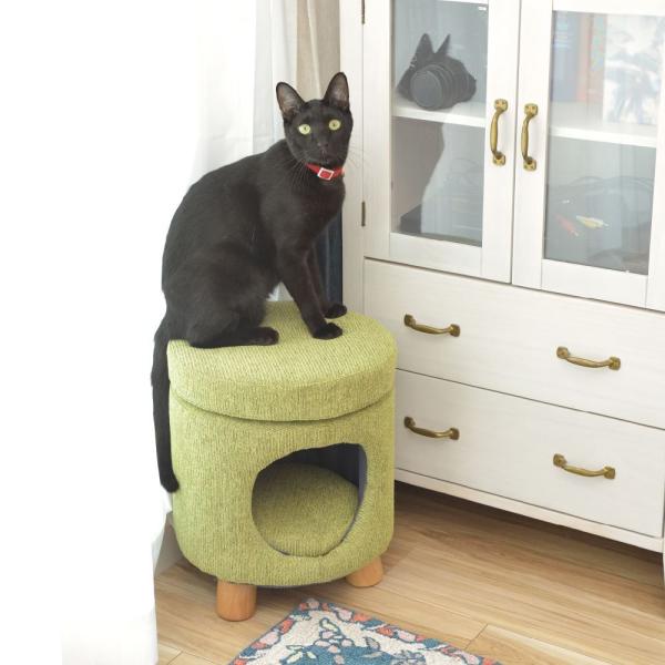 ペットスツール ラウンド ペットハウス 直径33cm