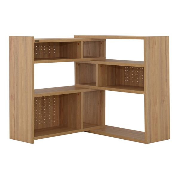 Like 伸縮ラック 棚 サイドボード オープンラック ロータイプ 幅90cm L