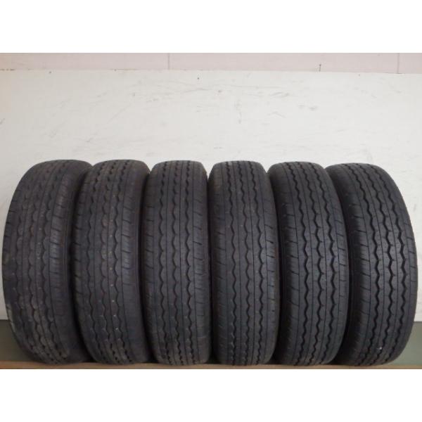195/70R15 106/104LT ブリヂストン RD-613 中古タイヤ サマータイヤ 4 