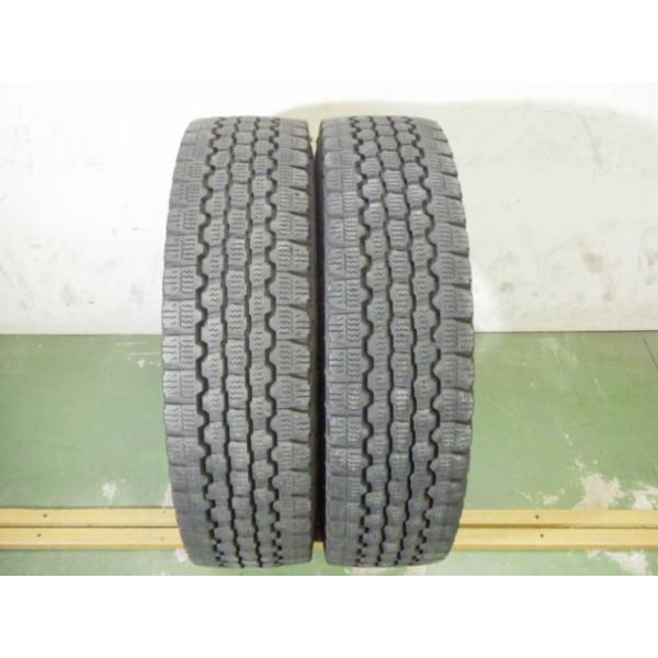 205/75R16 113/111N 冬 中古再生 2本セット スタッドレスタイヤ 205/75