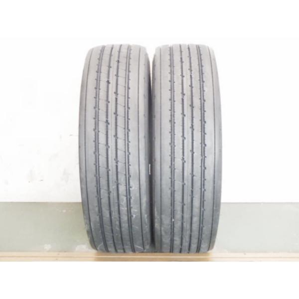 215/70R17.5 123/121J ブリヂストン BRIDGESTONE 夏 V-STEEL RIB R173 中古 9分山 2本セット サマータイヤ 日本製 215/70/17.5 L20682