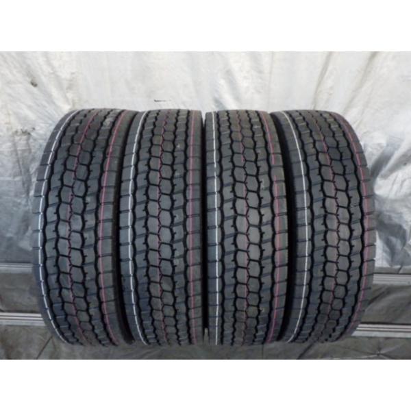 3884 ブリヂストン　275/80R22.5 スタッドレス　2本セット darhan_nt0480-22p4