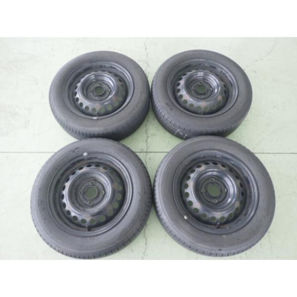 【175/65 R14 】TOYO（トーヨータイヤ） ナノエナジー3（NanoEnergy 3）  夏タイヤ（サマータイヤ） 4本ホイール付 中古 TOYO TIRES（トーヨータイヤ） 175/65R14 中古 4本セット 夏タイヤ 鉄