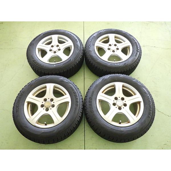 2021年製 8分山程度 ★ 195/65R15 YOKOHAMA iG60 ヨコハマタイヤ（YOKOHAMA TIRE） 195/65R15 中古 8分山 4本SET 冬