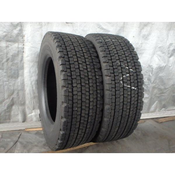 245/70R19.5 136/134J BRM 冬 W900 中古再生 2本セット スタッドレス 