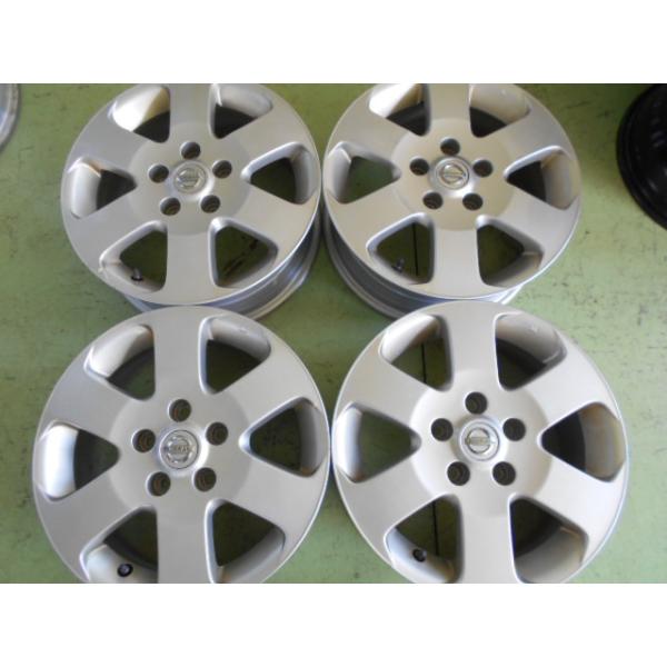 WH1708-日産 セレナ 純正 16×6JJ PCD:114.3 5穴 +45 中古 4本