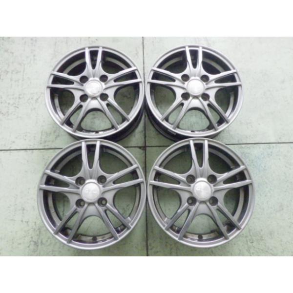 13×4.00B PCD:100 4穴 GRAMPUS 中古 4本セット アルミホイール WH2231