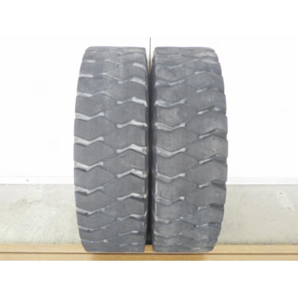 6.50-10 10PR ブリヂストン BRIDGESTONE J-LUG JLA 中古 2本セット フォークリフト 6.50/10 X1855