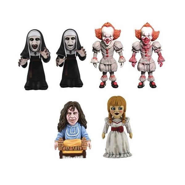 ホラー映画フィギュアセット（エクソシスト、アナベル、ヴァラク) ホラー映画フィギュアセット（エクソシスト、アナベル、ヴァラク)