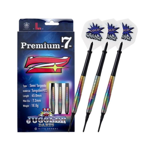 DYNASTY JUGGLER DARTS Premium-7- ケース付き dartscountup_0113901000236