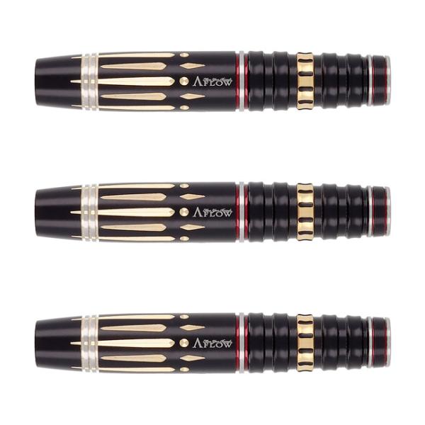 ダーツ 阿嘉紗香プロ BLACK LINE コーティングタイプ ALMOND DYNASTY(ダイナスティー) A-FLOW BLACK LINE コーティングタイプ