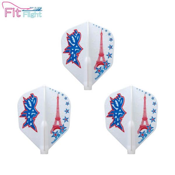 COSMO DARTS(�R�X���_�[�c) Fit Flight(�t�B�b�g�t���C�g) × Jacques Labre ver.2 �V�F�C�v �z���C�g �W���b�N�E���u���I�胂�f���@(�_�[�c �t���C�g)