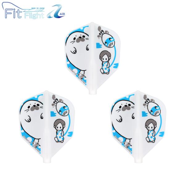 ■商品仕様スペックデータ形状：シェイプ内容量：3個■商品説明(2025.9.27 発売商品)COSMO DARTSプレーヤー、藤田真子選手の1stモデルフライト。愛らしいアザラシを連れて歩く藤田選手がほのぼのします。親しみやすさと柔らかい雰...