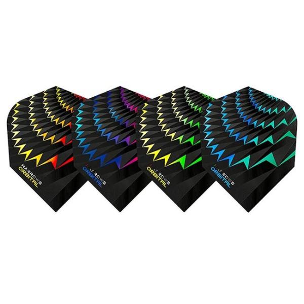 ■商品仕様スペックデータ形状：シェイプ厚さ：100ミクロン内容量：3個■商品説明(2020.12.18 発売商品)100ミクロンの丈夫な金属素材にプリントした、折りたたみフライトです。軌道(オービタル)に沿ったグラデーションカラー全4種のラ...