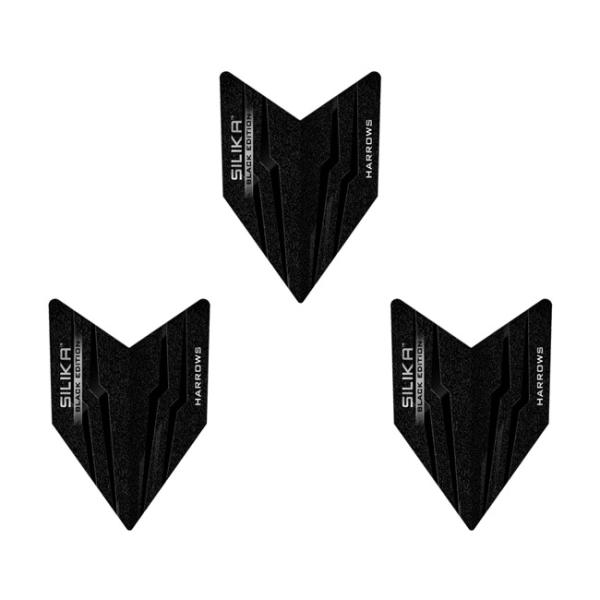 ■商品仕様スペックデータ形状：ヴェロス厚さ：100ミクロン内容量：3個■商品説明(2024.5.25 発売商品)Harrows独自の「シリカ粒子コーティング」を施した「SILIKA FLIGHT」シリーズに、BLACK EDITIONが登場...