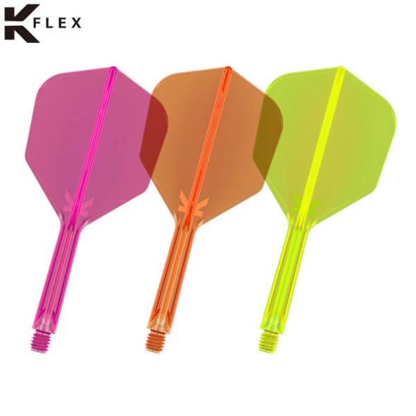 ダーツ target TARGET(ターゲット) K-FLEX ネオン シェイプ (ダーツ フライト