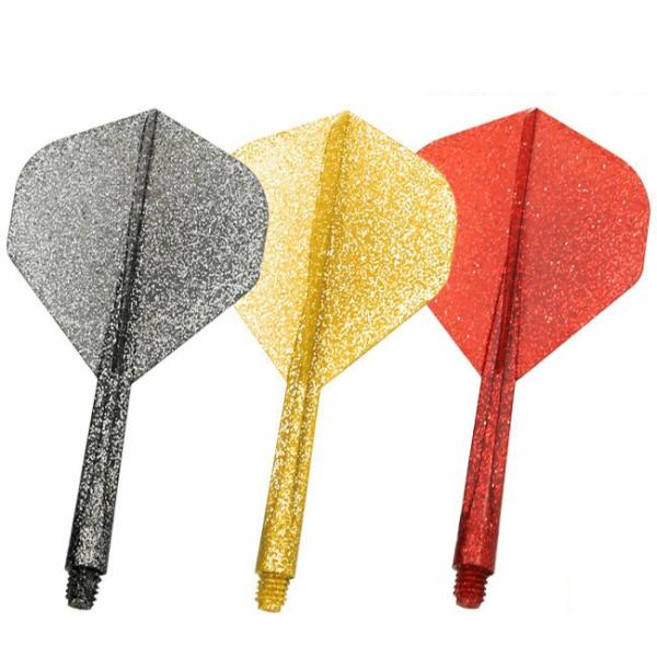 ■商品仕様スペックデータ フライト部分の形状：スタンダードシャフト部長さ：ショート 21.5mm/ミディアム 27.5mm/ロング 33.5mm内容量：3個 ■商品説明(2017.07.08 発売商品)細かいラメが全体にぎっしり詰まった、キ...