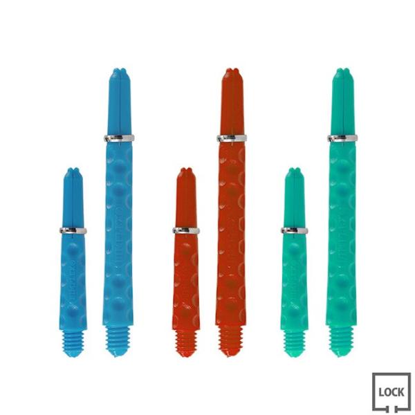 ■商品仕様スペックデータ全長(ネジ山含まず)：34.0mm/48.0mm長さ(バレル-フライト間)：20.0mm/34.0mm内容物・シャフト×1set(3個)・シャフトリング×1set(3個)■商品説明(2018.12.15 発売商品)デ...