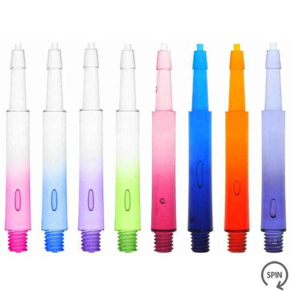 ■商品仕様スペックデータ全長(ネジ山含まず)：36.0mm / 43.0mm / 50.0mmサイズ(バレル-フライト間)：23.0mm / 30.0mm / 37.0mm内容量：3個 ■商品説明CLIC(クリック)に待望のグラデーションカ...