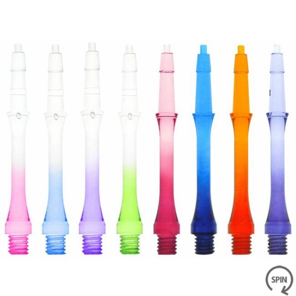 ■商品仕様スペックデータ全長(ネジ山含まず)：36.0mm / 43.0mm / 50.0mmサイズ(バレル-フライト間)：23.0mm / 30.0mm / 37.0mm内容量：3個 ■商品説明CLIC(クリック)に待望のグラデーションカ...