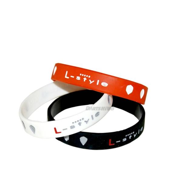 各バンド ラバーバンド L-style(エルスタイル) RUBBER WRISTBAND(ラバーリストバンド
